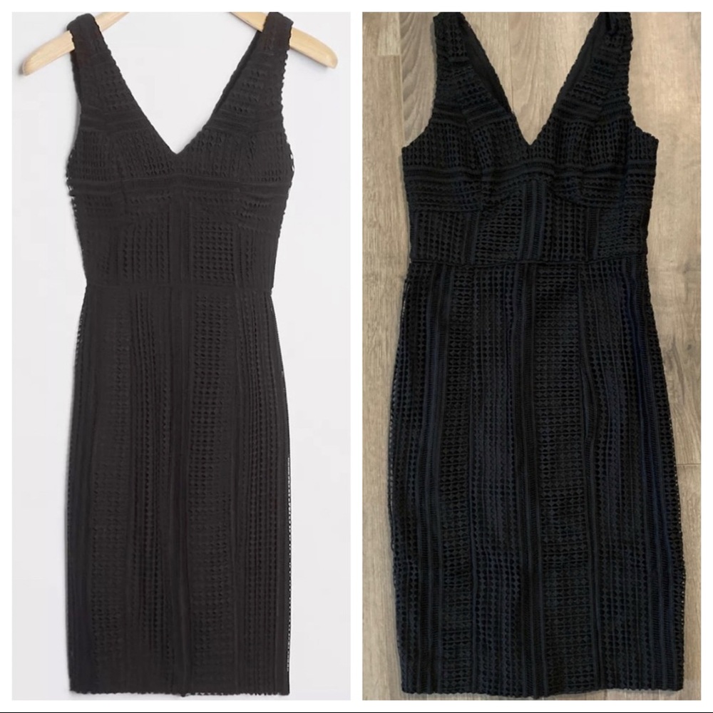 nwt ANTHROPOLOGIE | Taleen Lace Mini Dress - Little Black Dress - Lace